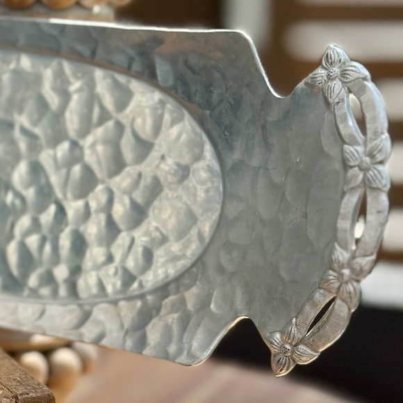 Hammered Tray by Rodney Kent - Picture 2 of 6